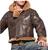 RAF Sheepskin Leather Pilot Jacket Classic WWII Pattern New Leather Jacket - thumbnail image 4