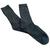 Short Ribbed Socks, Pack Of 2 French Military Issue Olive Green Or Black, New - thumbnail image 4