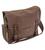 Strong Canvas Satchel Traditional Shoulder Bag Fintry Highlander Brand in Olive or Brown 