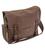 Strong Canvas Satchel Traditional Shoulder Bag Fintry Highlander Brand In Olive Or Brown  - thumbnail image 2