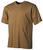 Sand, Tan Desert Sand Plain Cotton T Shirt, Quality Made, New - thumbnail image 2