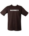 Next product: Security T shirt Black 100% Cotton TShirt With Security Printed On