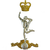 Royal Signals Cap Badge with Kings and Queens Crown