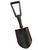 Spade / Shovel Black Dutch Army Military Issue Strong 3 Way Spade With Tri Colour Cover ~ New - thumbnail image 4