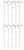 Summit Corkscrew Tent Pegs Pack Of Ten Steel Cork Screw Pegs Ideal For Hard Ground - thumbnail image 2