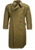 Vintage Military Issue Romanian Great Coat Khaki Green Wool Mix Long Great Coat - thumbnail image 9