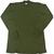 Belgium Thermal Top Genuine Military Issue Heavy Weight Olive Green Long Sleeved Thermal Top - thumbnail image 1
