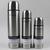 Stainless steel Vacuum Flask Thermos Thermocafe Insulated Drinks Flask in 3 Sizes