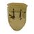 Spade Pouch Desert Tri Colour Spade Cover Dutch/U.S Military Issue, New - thumbnail image 2