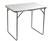 Aluminium Table, Super Lightweight Compact Adjustable Folding Table 60 x 40cm