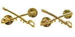 Next product: Pair Of Gold Colour US Army Cavalry Collars