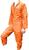 U.S. Summer Flight Coveralls Suit, US vintage Orange flight suit / coverall Star Wars/X-wing Cosplay New - thumbnail image 2