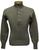 US Army Sweater Olive Drab 100% Wool Genuine Vintage WWII Button Top Jumper - thumbnail image 2