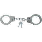 Next product: Handcuffs Chrome / Silver Finish Standard Handcuffs With 2 Keys (4801)
