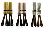 Next product: Braces Vintage Classic Leather Ended Button Fastening Striped Braces