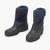 Warm Insulated Boot Navy Blue Imitation Suede / PVC Touch Fastening winter Boots  - W236C