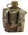 Water Bottle US Style Plastic 1 Litre Flask Black Olive Or Camo - thumbnail image 8