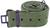 58 Pattern Webbing Belt Military Army Style Olive Green Strong Webbing Belt, New - thumbnail image 2