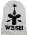 Naval Badge WESM Weapons Engineer Submariner Naval Cloth Badge - White Working Dress - thumbnail image 2