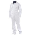 Next product: White Cotton Boilersuit Bolt Branded Concealed Press Stud Front Coverall