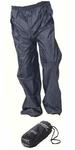 waterproof trousers in bag
