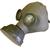 WWII Wartime Gas Mask - thumbnail image 4