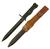 Original Yugoslavian M56 SMG Bayonet with Scabbard and Leather Frog - thumbnail image 1