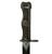 Original Yugoslavian M56 SMG Bayonet with Scabbard and Leather Frog - thumbnail image 4