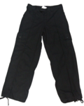 Black ripstop trousers