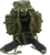 Olive Green Lowe Alpine Saracen 90 Plus 20 Litre Used Bergan With Side Pockets - thumbnail image 2