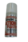 action plaster spray on film