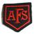 AFS Auxiliary Fire Service cloth badges