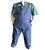 New Cotton Bib and Brace Overall Navy Blue 100% Cotton Drill Made in England Bib and Brace Overalls 