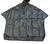 Black Poncho French Riot Police issue shaped hooded poncho cape, New