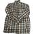 Fleece Lined Shirt / Jacket Chunky Warm Lined Padded Zip Front Brandon Shirts 