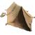 Pup Tent, WWII Brtish Army Brown / Tan Canvas wartime 2 Man Pup tent - thumbnail image 4