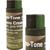 Face Paint Camo cream BCB Bushcraft two tone green and brown camo stick - 2 sizes