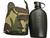 Avon Black Water Bottle With Camo  Or Olive Belt Pouch - thumbnail image 3