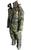Quilted Lined All In One Deck Crew Woodland Camo DPM padded Water Resistant coverall / suit - New