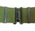 Military issue Olive duty belt with metal clasp / buckle thicker webbing belt)