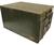 Metal locker Box German Military Issue Personnel file cabinet storage Tin - thumbnail image 2