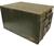 Metal locker Box German Military Issue Personnel file cabinet storage Tin