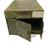 Metal locker Box German Military Issue Personnel file cabinet storage Tin - thumbnail image 3