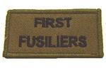 Next product: Subdued Cloth badge Of The First Fusiliers