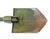 Folding Spade Used Genuine US army issue Wooden handled folding spade