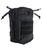 Splitter pouch zip round molle belt pouch - black