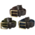 Elasticated Belt Military Style Countryman Woven Belt With Leather Trim, New - thumbnail image 1