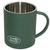 Olive Green 330ML / 350ml Coated Stainless Steel Non Reflective Mug - thumbnail image 1