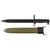 M1 Bayonet US M1 / M7 F.Garand ~ New Reproduction U.S. M1 Bayonet / Fighting Knife 44105 - thumbnail image 1