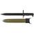 M1 Bayonet US M1 / M7 F.Garand ~ New Reproduction U.S. M1 Bayonet / Fighting Knife 44105